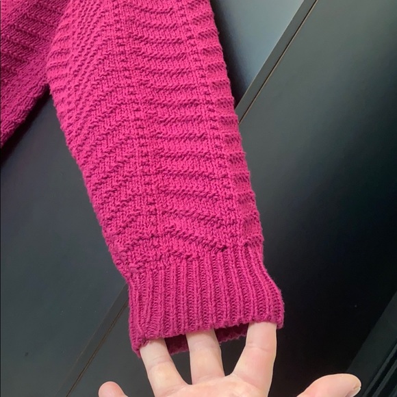 Pink oversize sweater - Picture 3 of 4